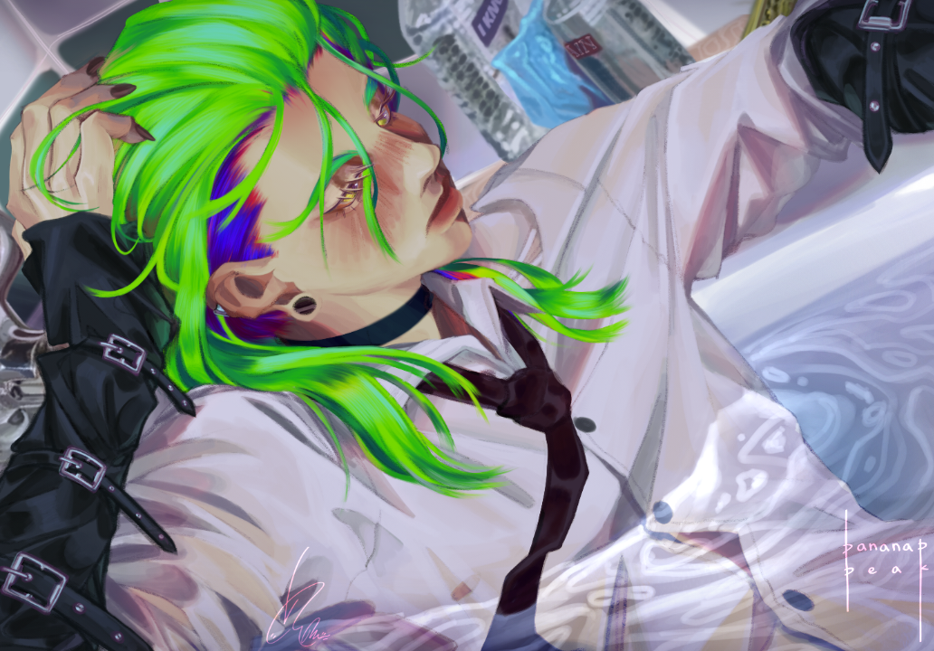 full render bust up + complex bg sample full render bust up + complex bg sample